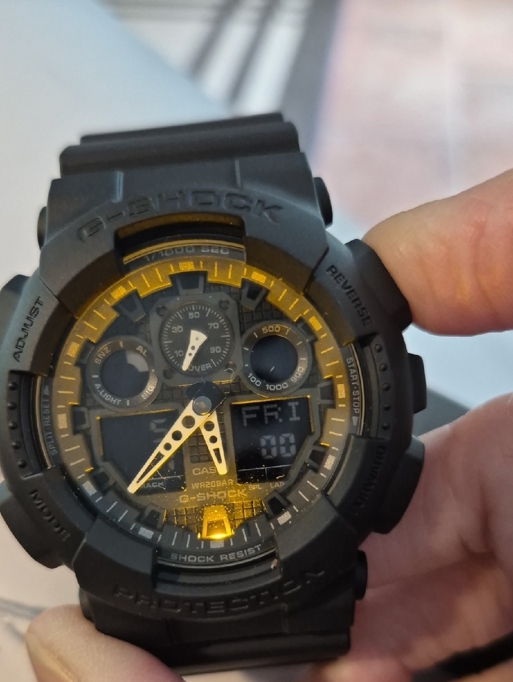 Casio G-Shock Matte Black Analog-Digital Watch - Picture 7 of 7